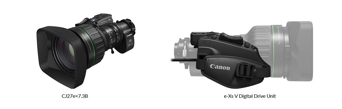 Canon Releases CJ27e x 7.3B Portable 4K Broadcast Zoom Lens with